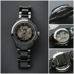 First Copy Rado Ritik Open Heart Black for Men