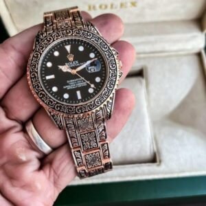 First Copy Rolex Submariner Handcrafted Black Dial Watch for Men