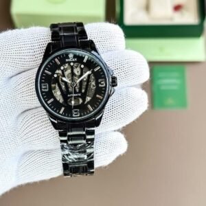 First Copy Rolex Classic Automatic Black Watch for Men