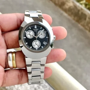 First Copy Rado Diastar Men’s Silver Chronograph Watch