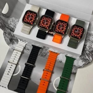 iWatch A8 Ultra Orange First Copy Smartwatch