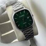 Casio Analog Silver - Green