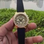 Rolex Tiger edition silicon (Golden)