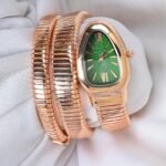 BVL SERPENTINE - Rose Gold STRAP SPIRAL - Green Dial