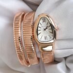 BVL SERPENTINE - Rose Gold STRAP SPIRAL - White Dial