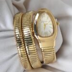 BVL SERPENTINE - GOLD STRAP SPIRAL - White Dial